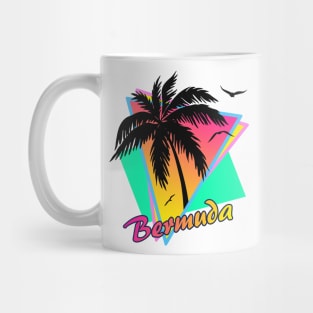 Bermuda Cool 80s Sunset Mug